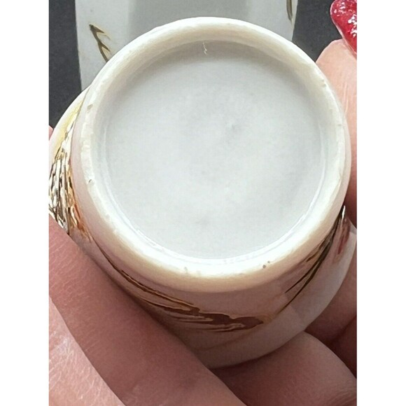 Moriage Dragonware Saki Service 6pcs Whistling Lithophane White Gold Brown VTG - Picture 10 of 11